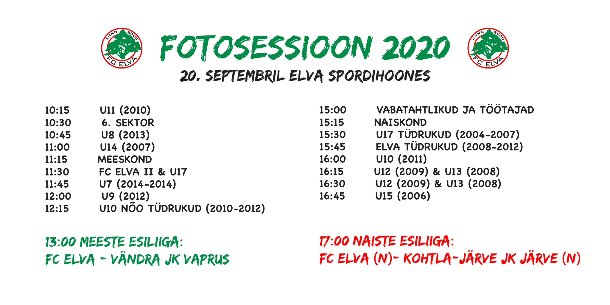 Fotosessioon 2020