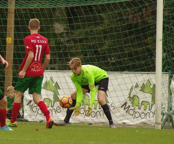 U17 kaotas liidrile 0:3, aga teisel poolajal muutis mängupilti oluliselt paremaks