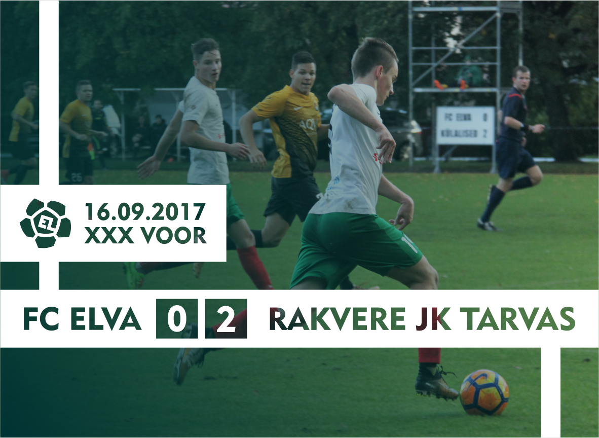 Esidusele kaotus Rakvere JK Tarvaselt