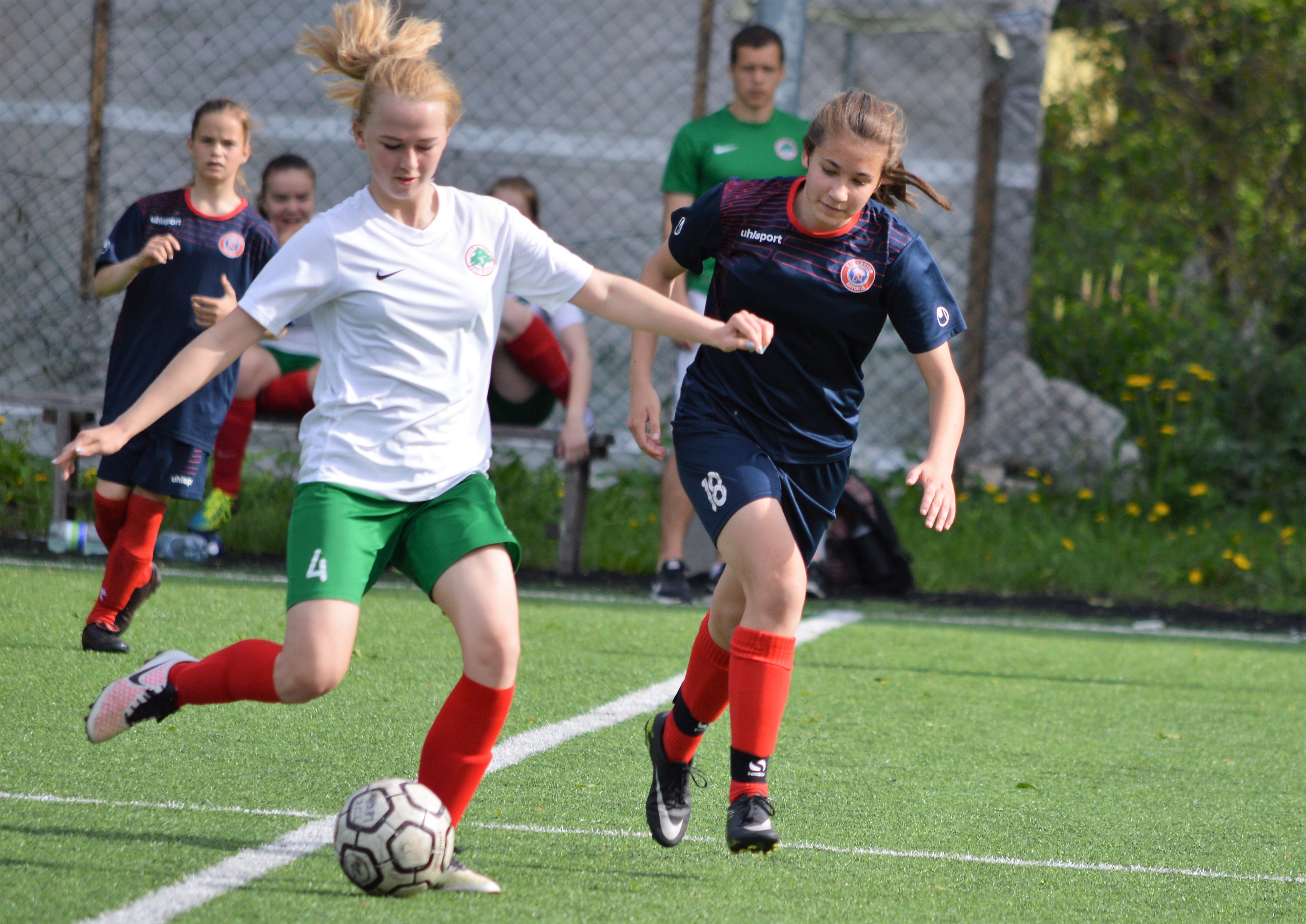 FC Elva U17 neiud teenisid kodumängust punkti!