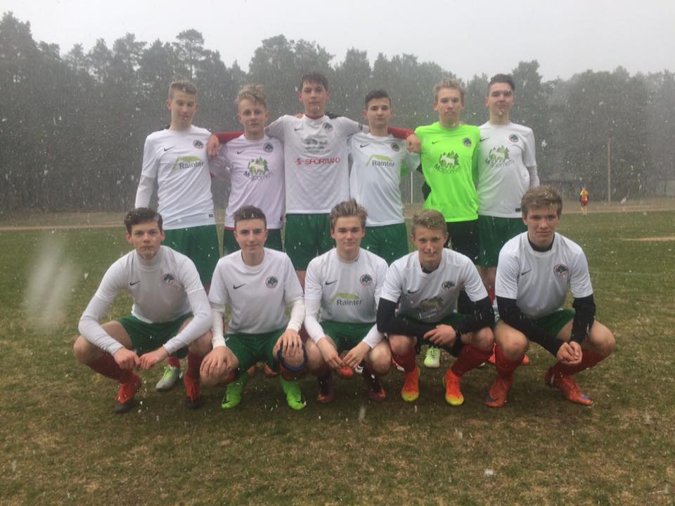 U17 võitles kodus kõvasti, aga kolme punkti koju tuua ei suutnud (videokokkuvõte)