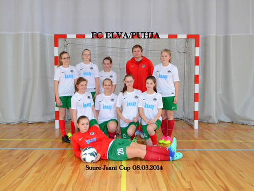 FC Elva Puhja ja Elva tüdrukud käisid Suure-Jaani Cupil.