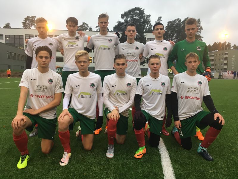 U17 võitis kodus Eesti U15 II koosseisu 3:1