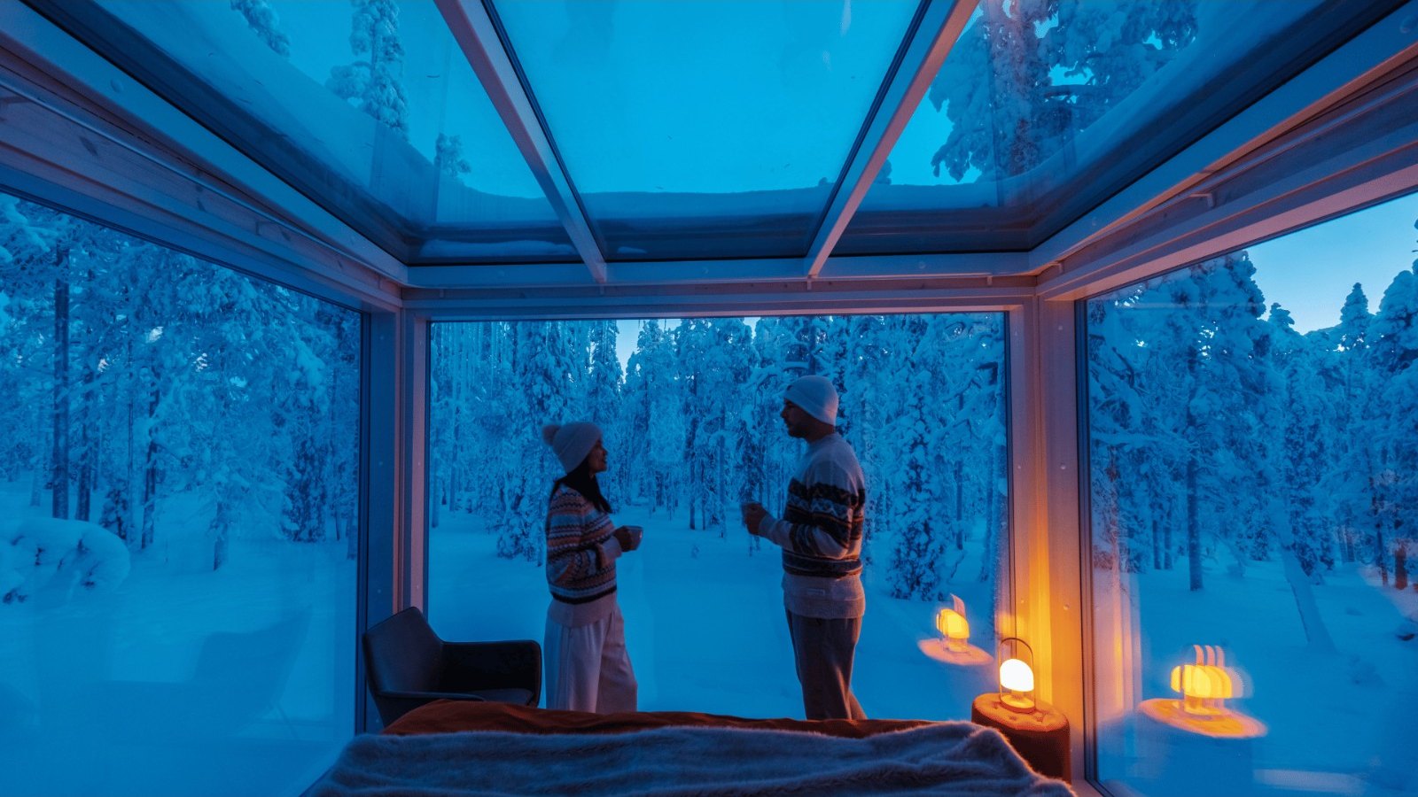 Couples Arctic retreat in Lapland