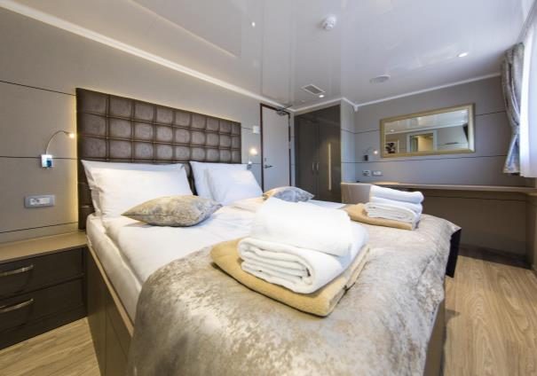 Double cabin on M/S Ambassador