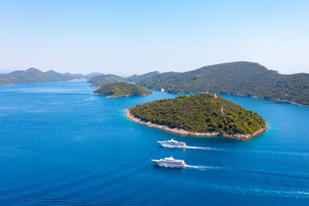 Islands around Mljet, Croatia