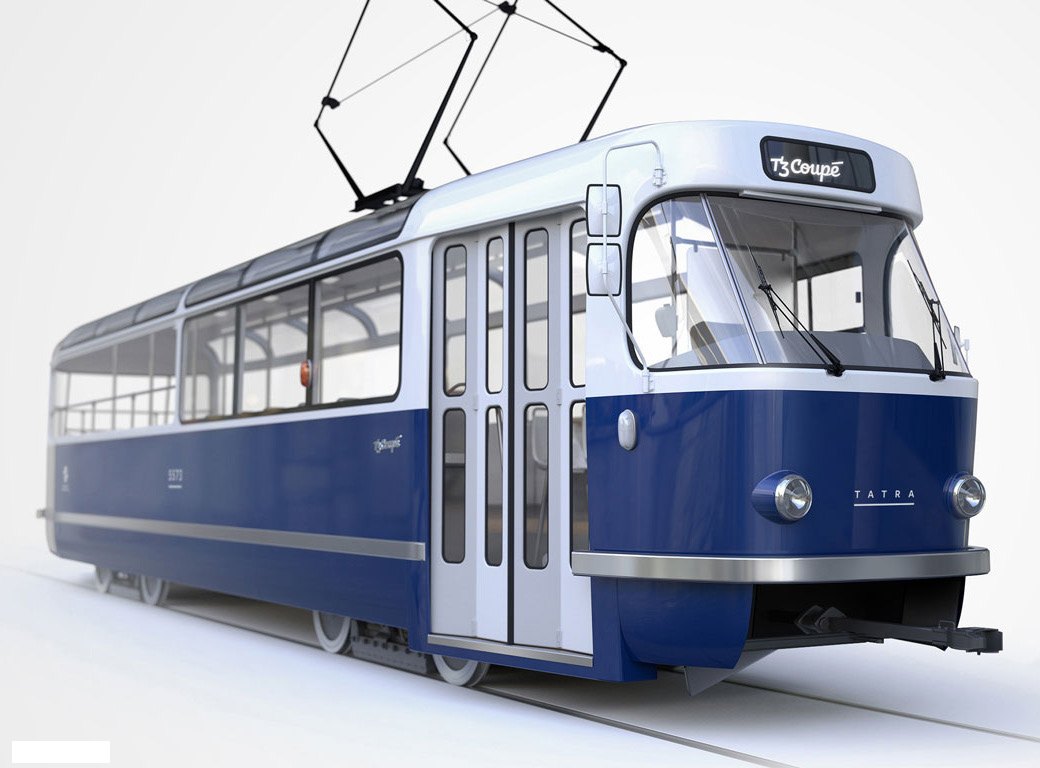 T3 Coupé historic tram, Prague