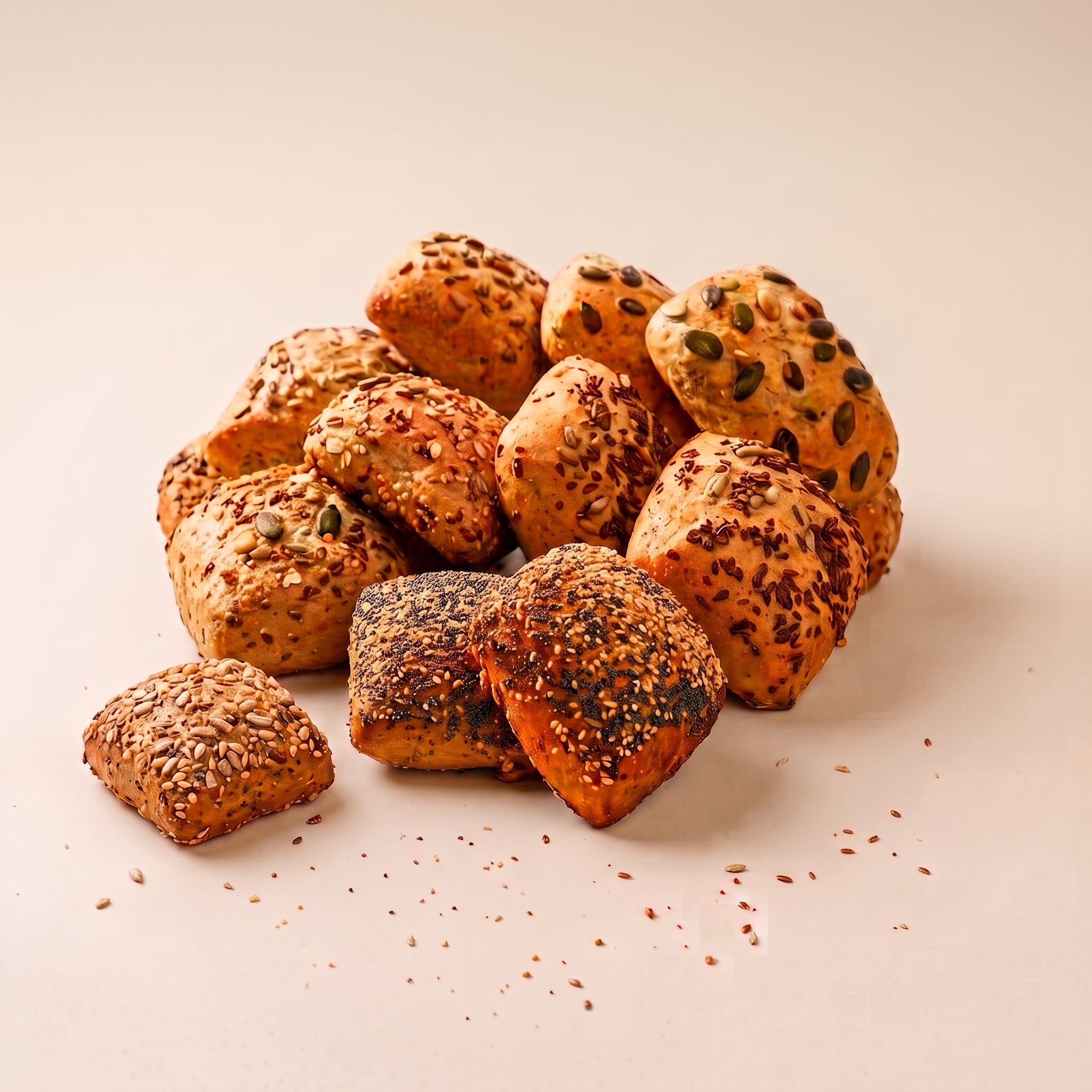 10 Mehrkornbrötchen, Kraftkorntüte