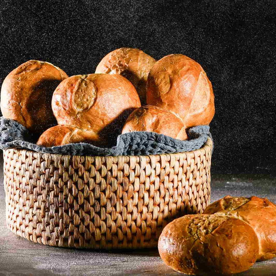 Doppelte Brötchen von Backverliebt