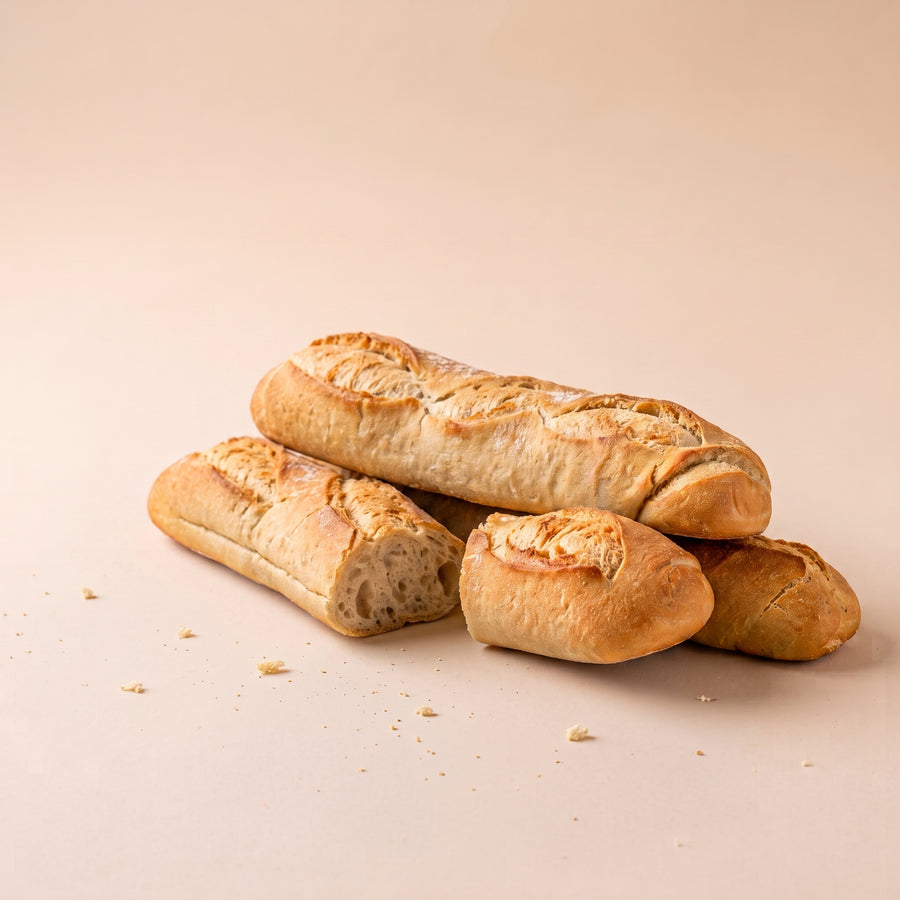 Steinofenbaguettes von Backverliebt