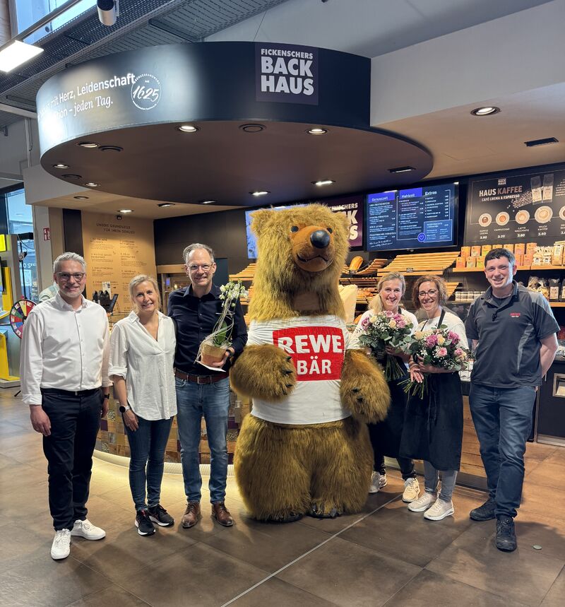 Eröffnung unseres Fachgeschäfts im REWE Helmbrechts