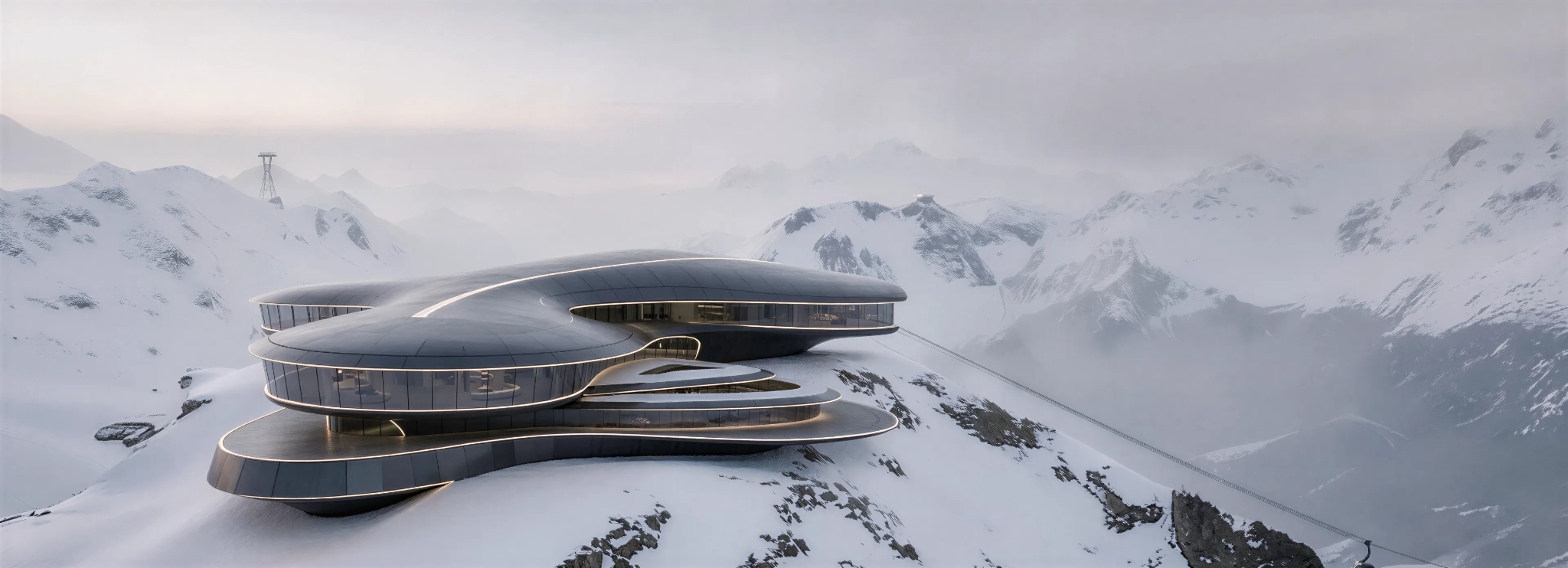 Mountains and ski resorts