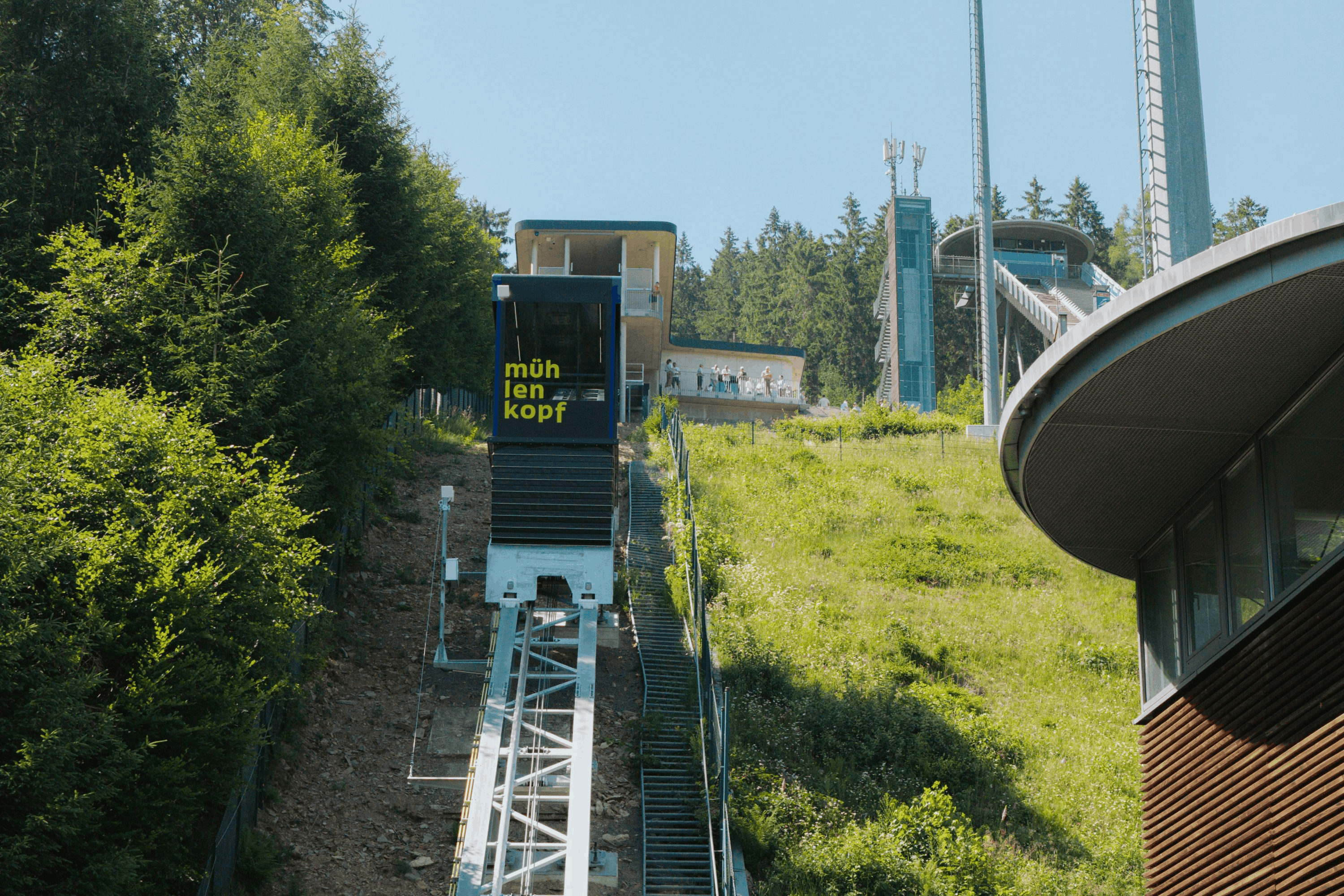 Mühlenkopf incline car station