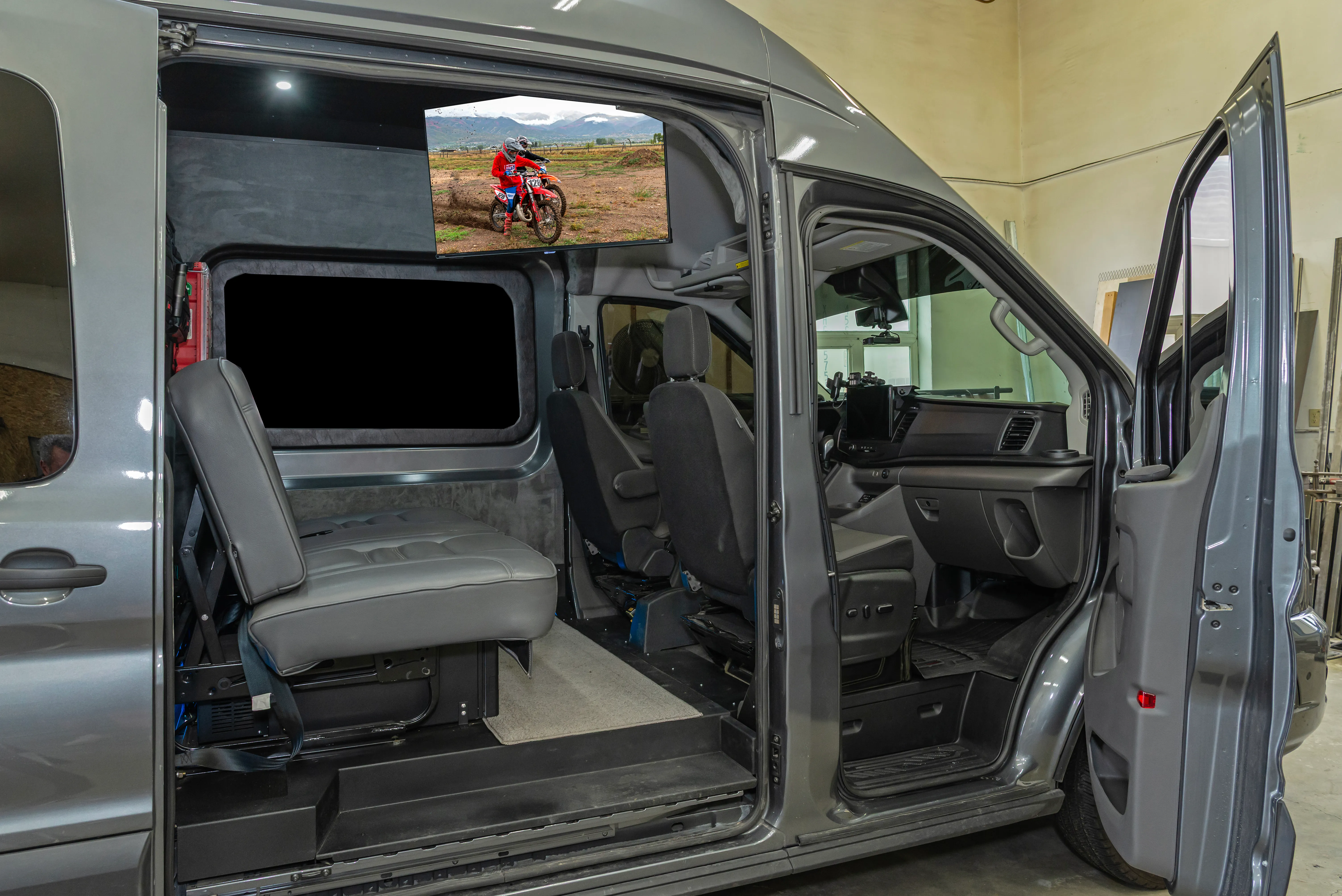 Custom van seating and interior