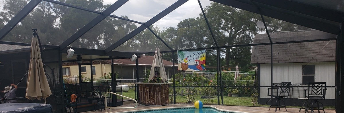 The Essential Guide to Cleaning Pool Cage Screens