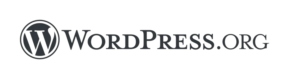 WordPress.org logo with stylized "W" in a circle