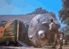 Animated clip from Men in Black