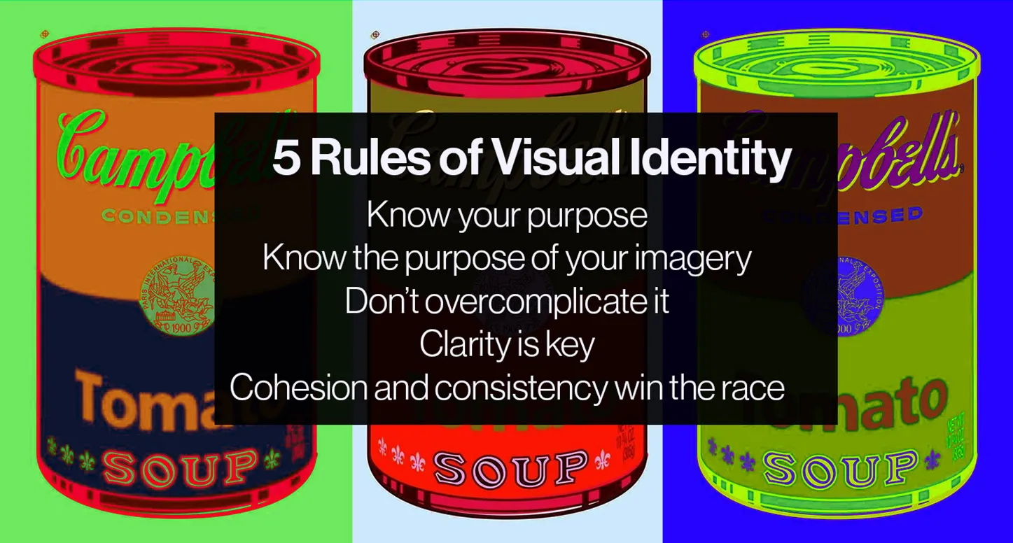 POLA Marketing's five rules of visual identity for businesses and their branding