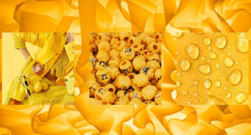 Yellow-themed creative photography shot at POLA Studio in Covington, Louisiana.
