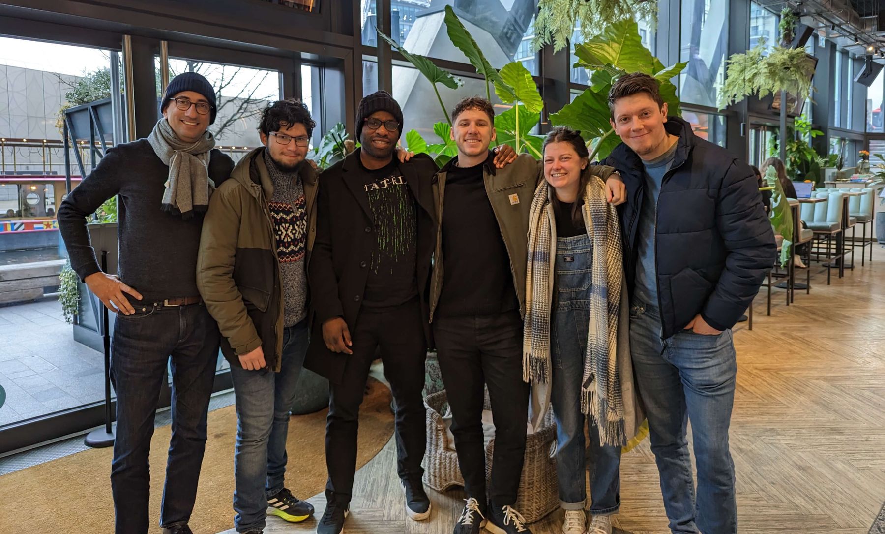 Voxly Digital team members at Paddington Basin