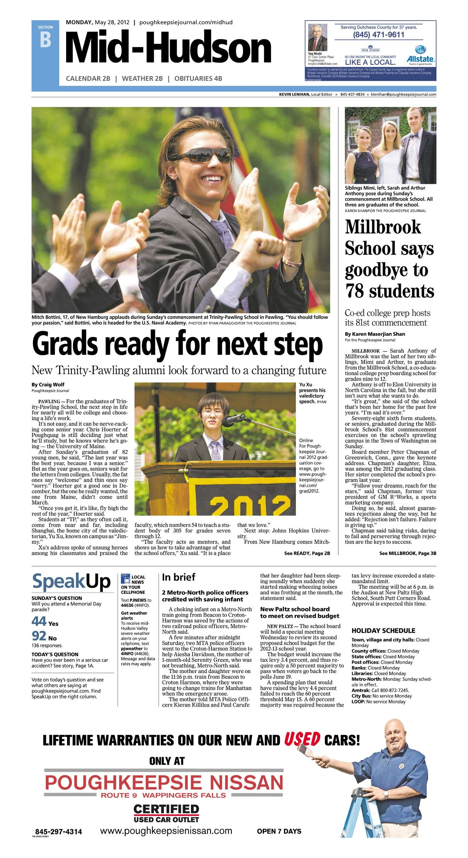 Poughkeepsie Journal Tear Sheets photo 19