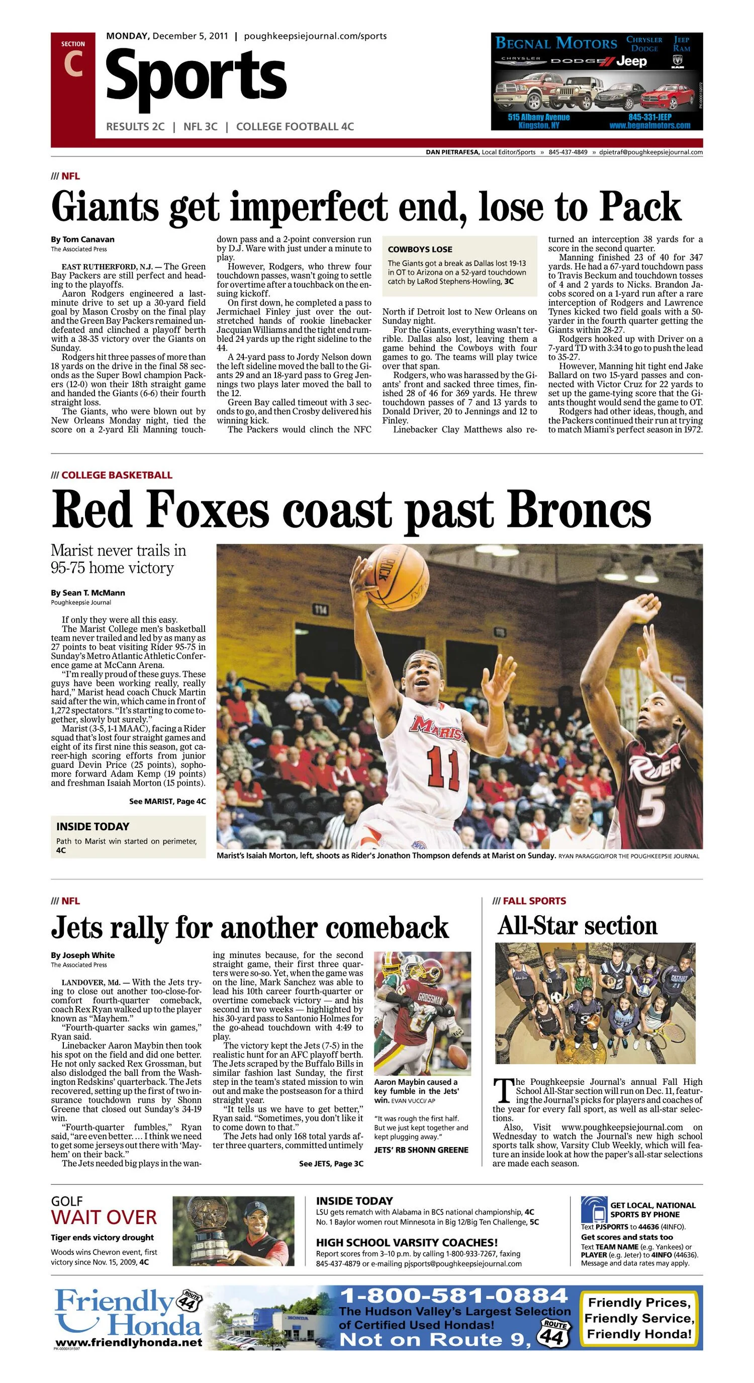 Poughkeepsie Journal Tear Sheets photo 16