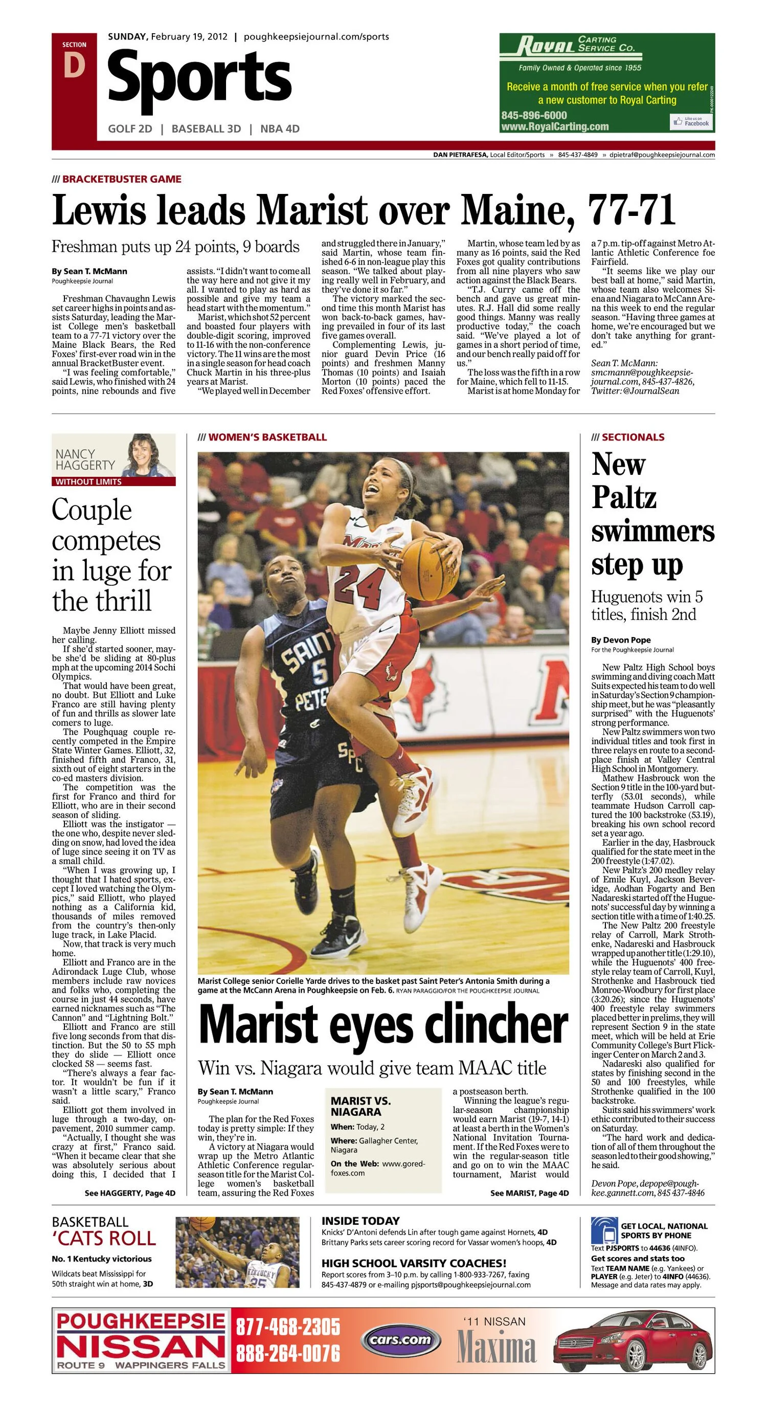 Poughkeepsie Journal Tear Sheets photo 15