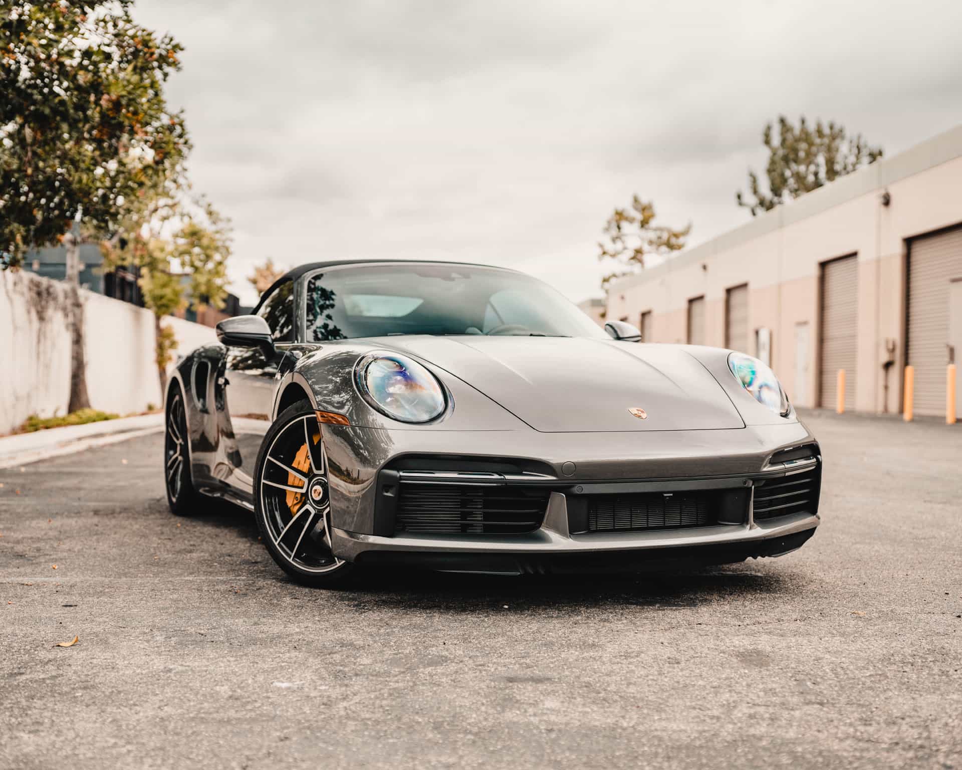 Porsche 911 Turbo S front view
