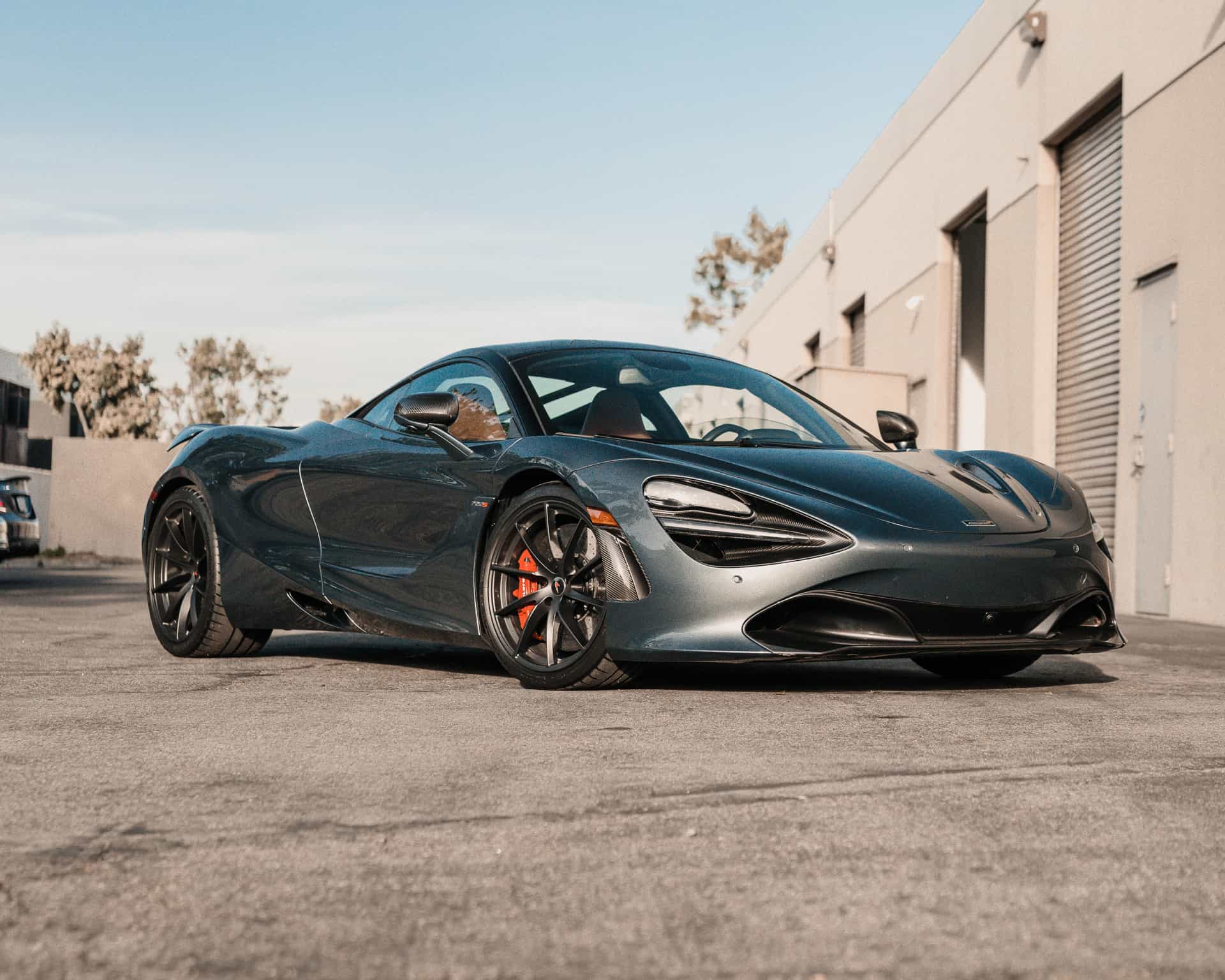 Grey McLaren 720S