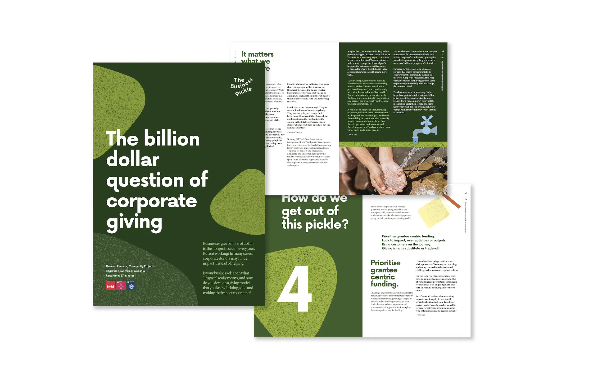 Image of corporate giving report preview 