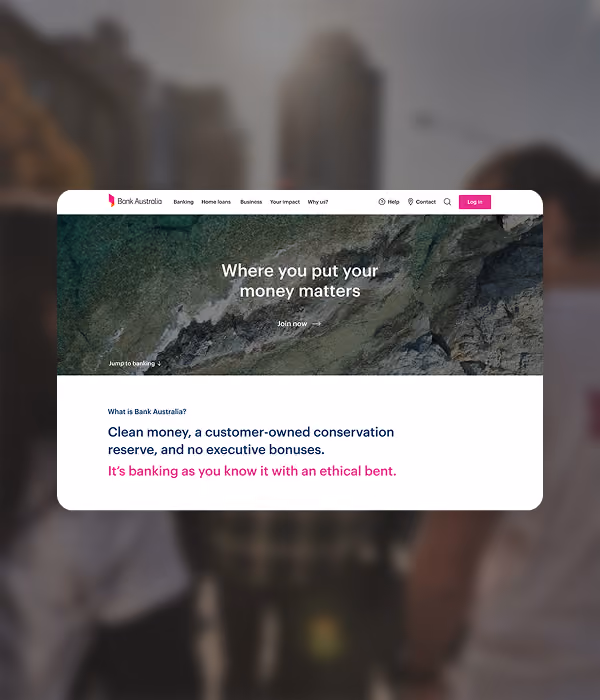 Bank Australia case study