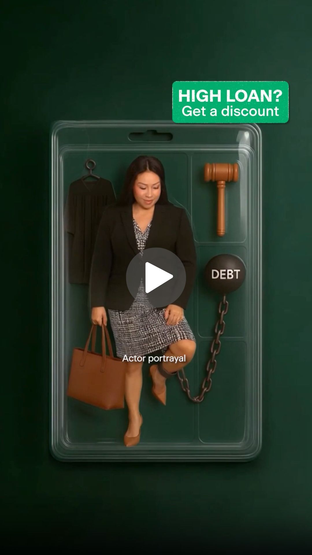 Still from the Earnest ad Artificial, But Make It Authentic