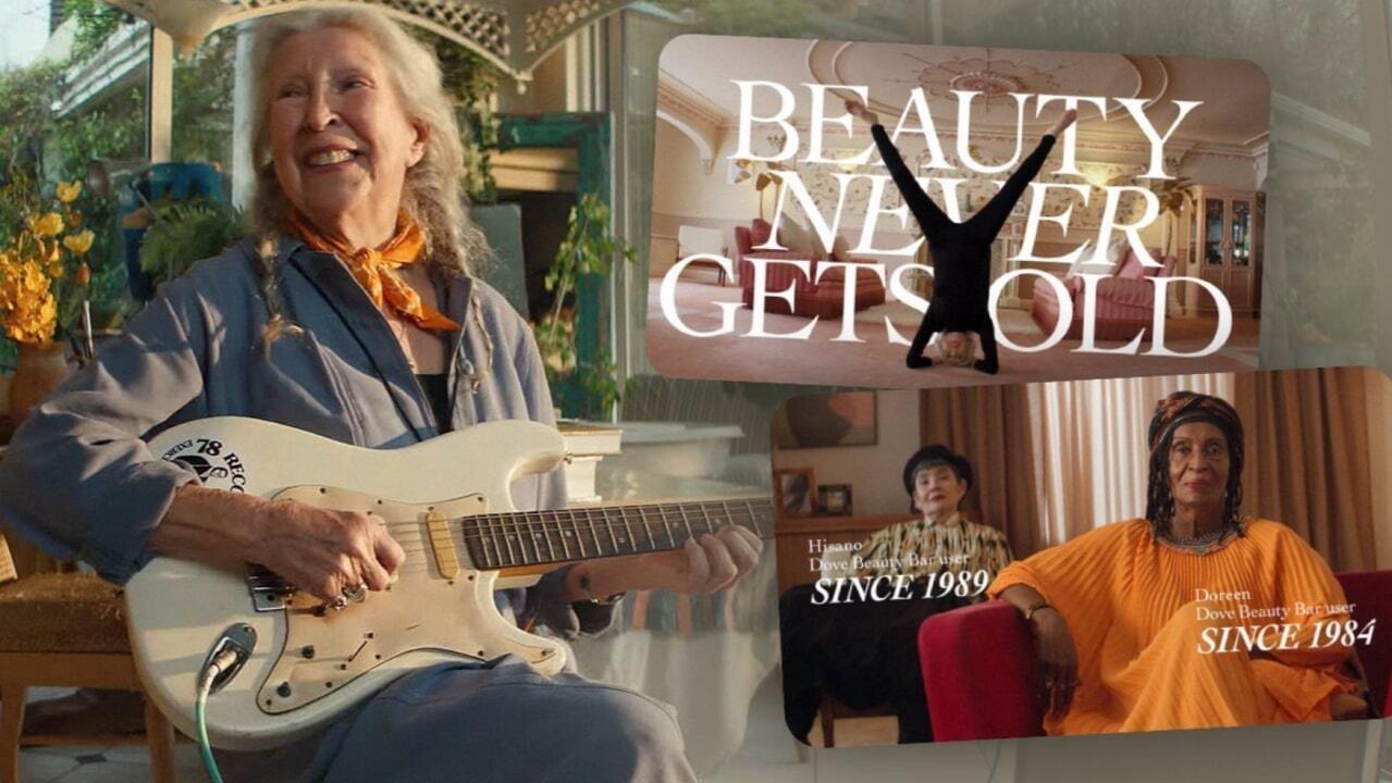 Dove Beauty Never Gets Old campaign