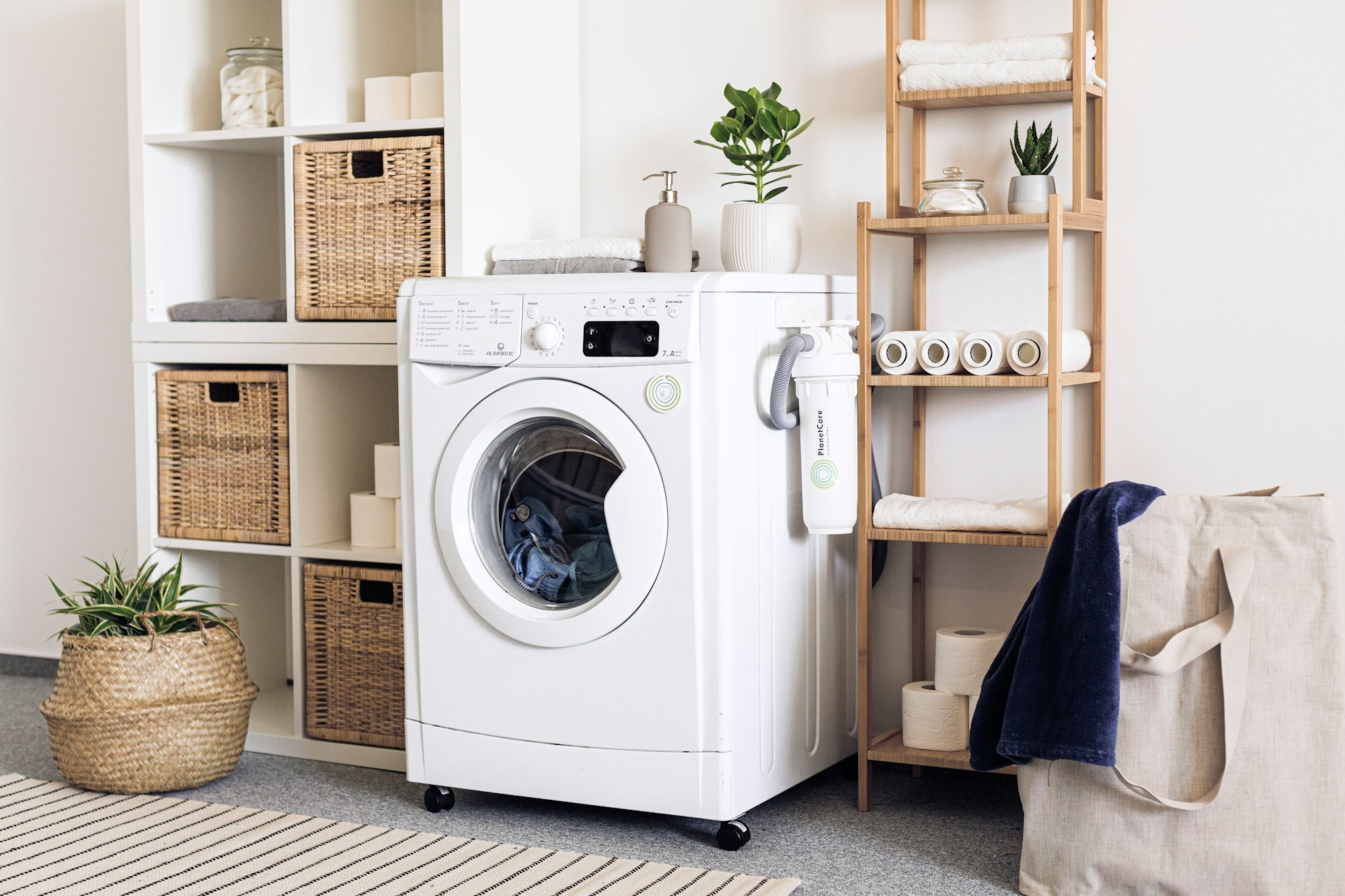 Front loading washing machine