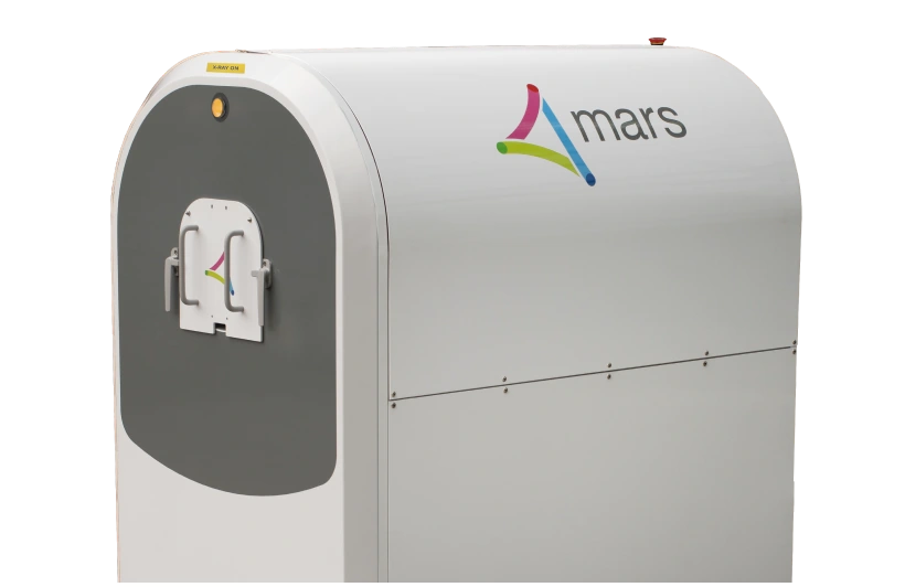 Front view of the MARS Microlab scanner