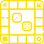 Game board and components icon