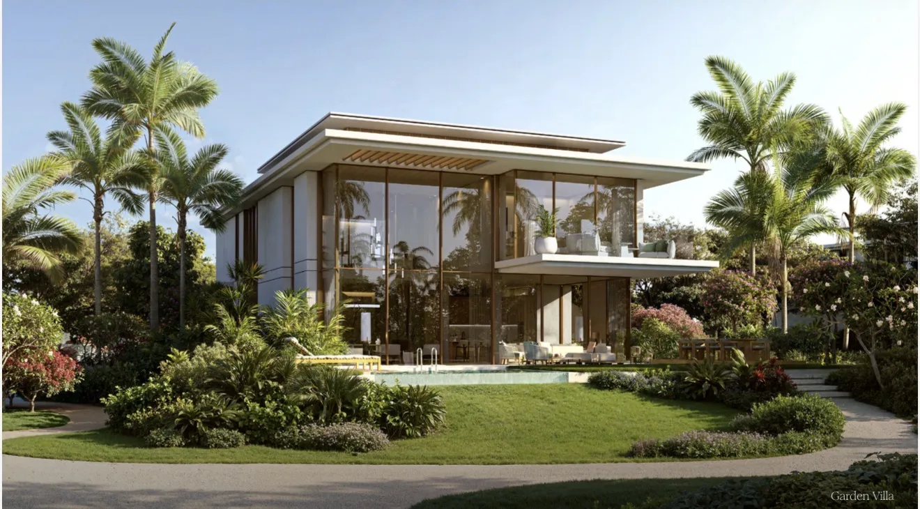 Garden villa with private pool at Bay Estate, Dubai Islands