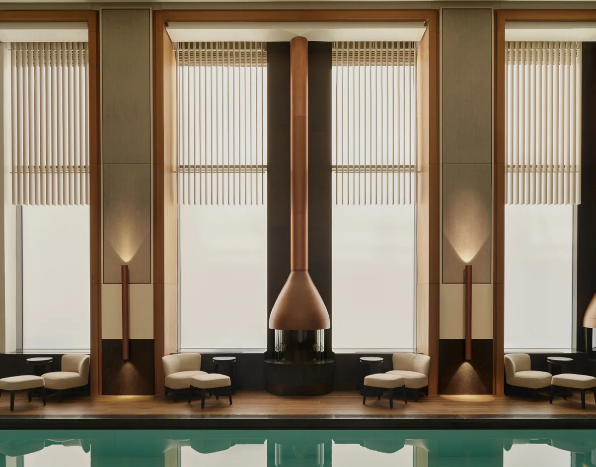Aman Residences Dubai spa pool
