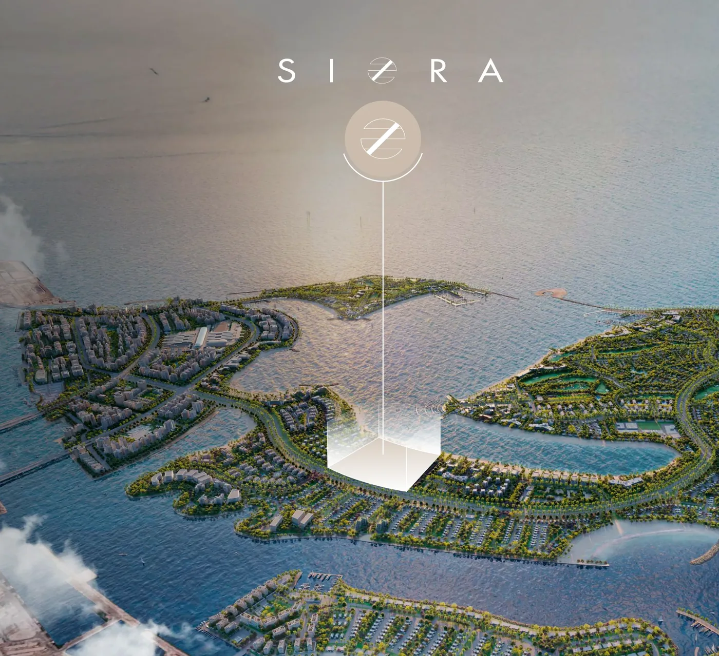 HADO plot location in the SIORA masterplan, Island B, Dubai Islands