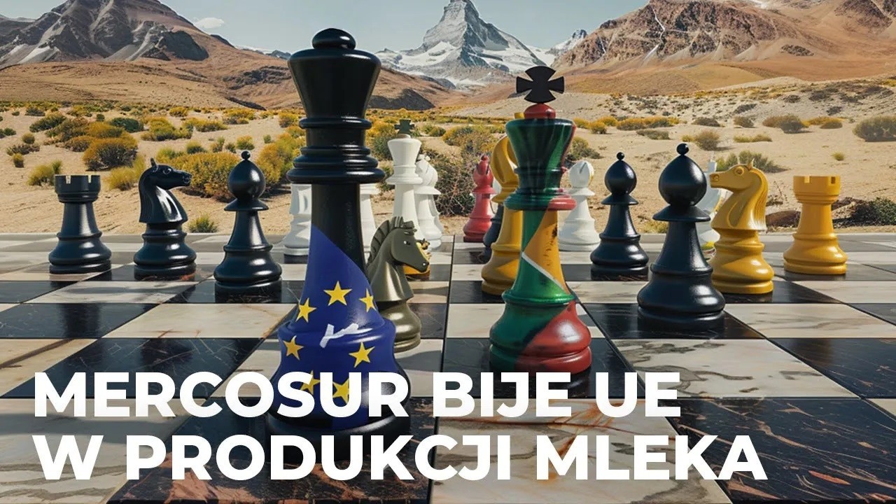 Oceny Rolnicze: Mercosur bije UE w produkcji mleka!