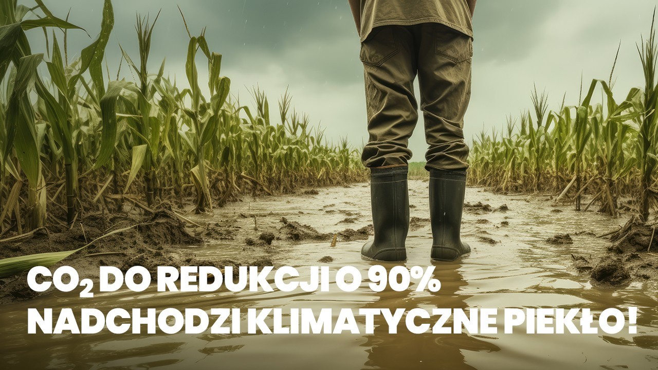 CO2 do redukcji o 90% Nadchodzi klimatyczne piekło!