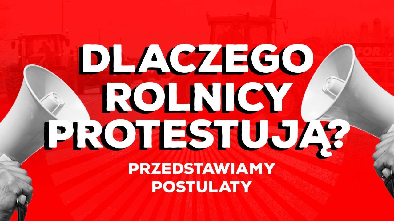 Postulaty i cele strajku rolników 24.01.2024