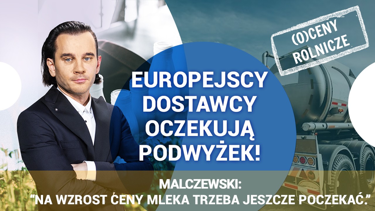 Europejscy dostawcy oczekują podwyżek! Ekspert: Na wzrost ceny mleka trzeba jeszcze poczekać