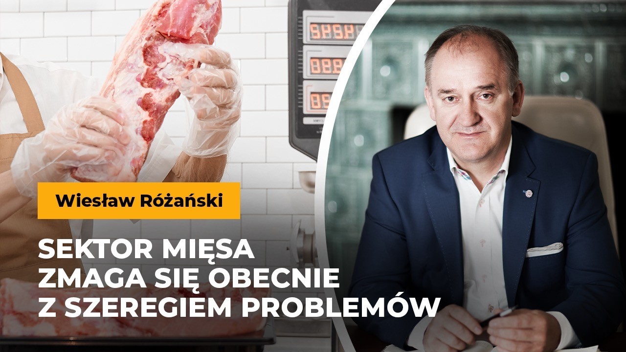 Różański: Sektor mięsa zmaga się obecnie z szeregiem problemów