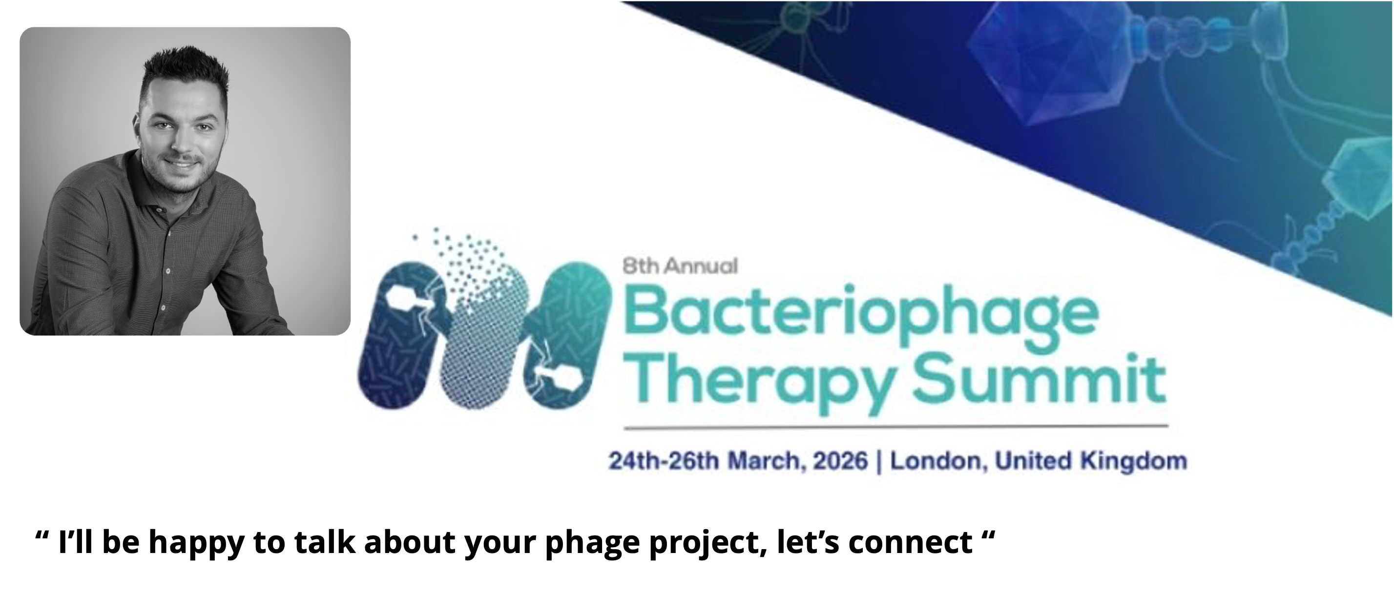 8th edition Bacteriophage Therapy Summit 2026