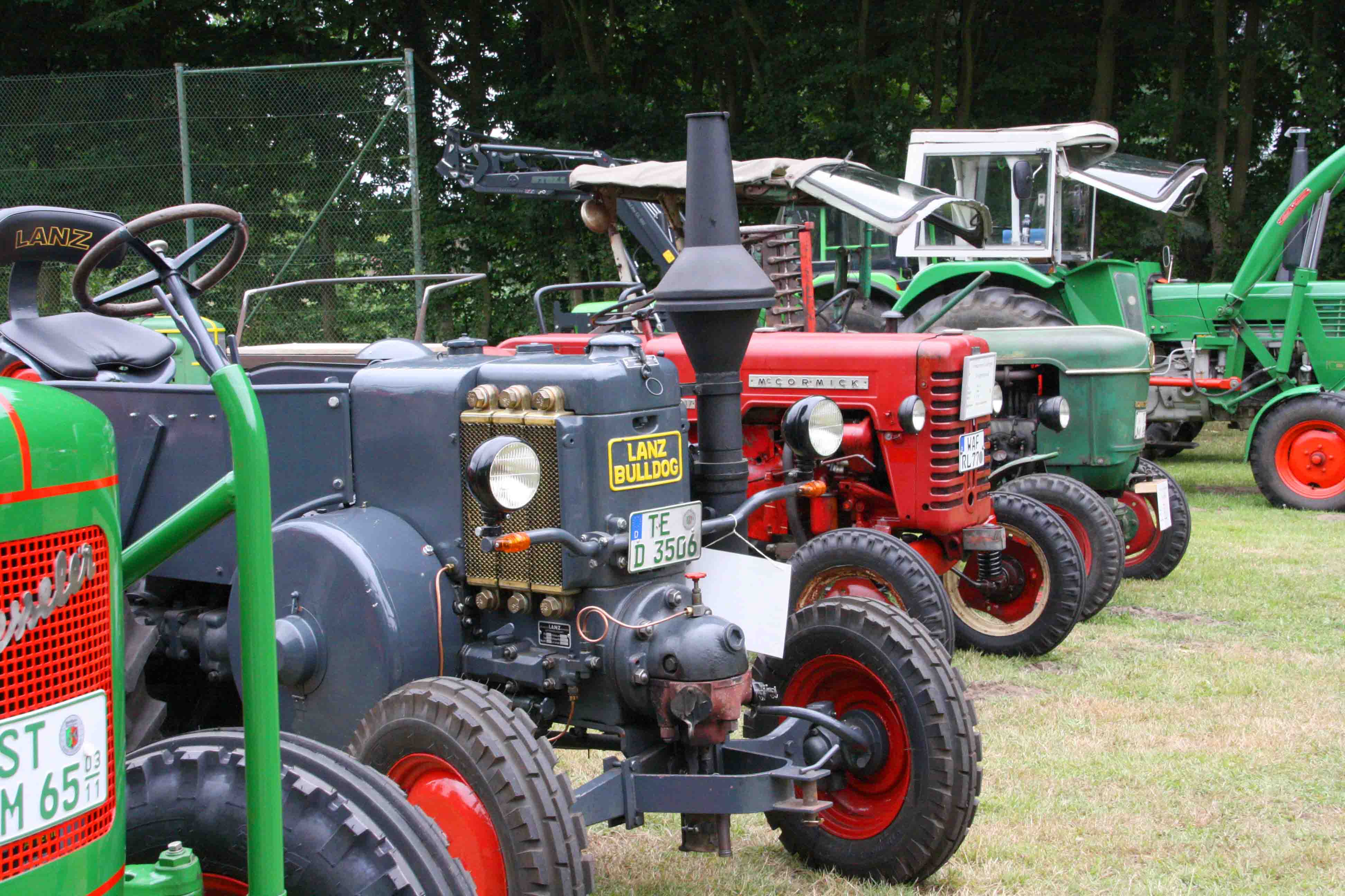 alte Schlepper der Schlepperfreunde