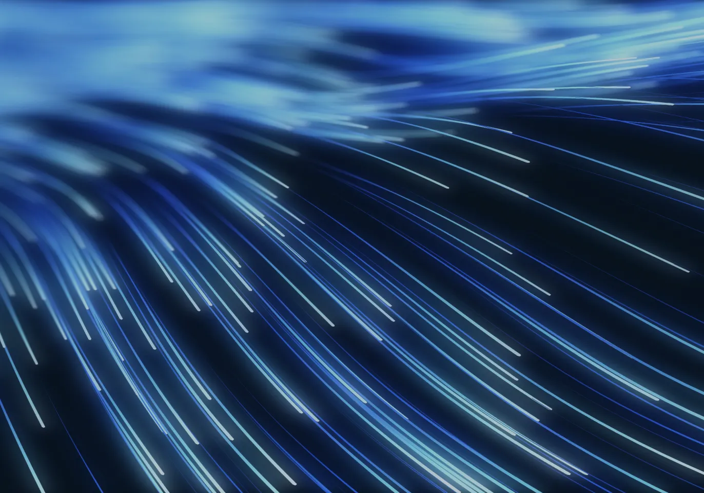 Fibre optic light trails