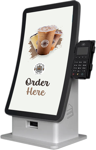 Pye self-order kiosk, countertop model