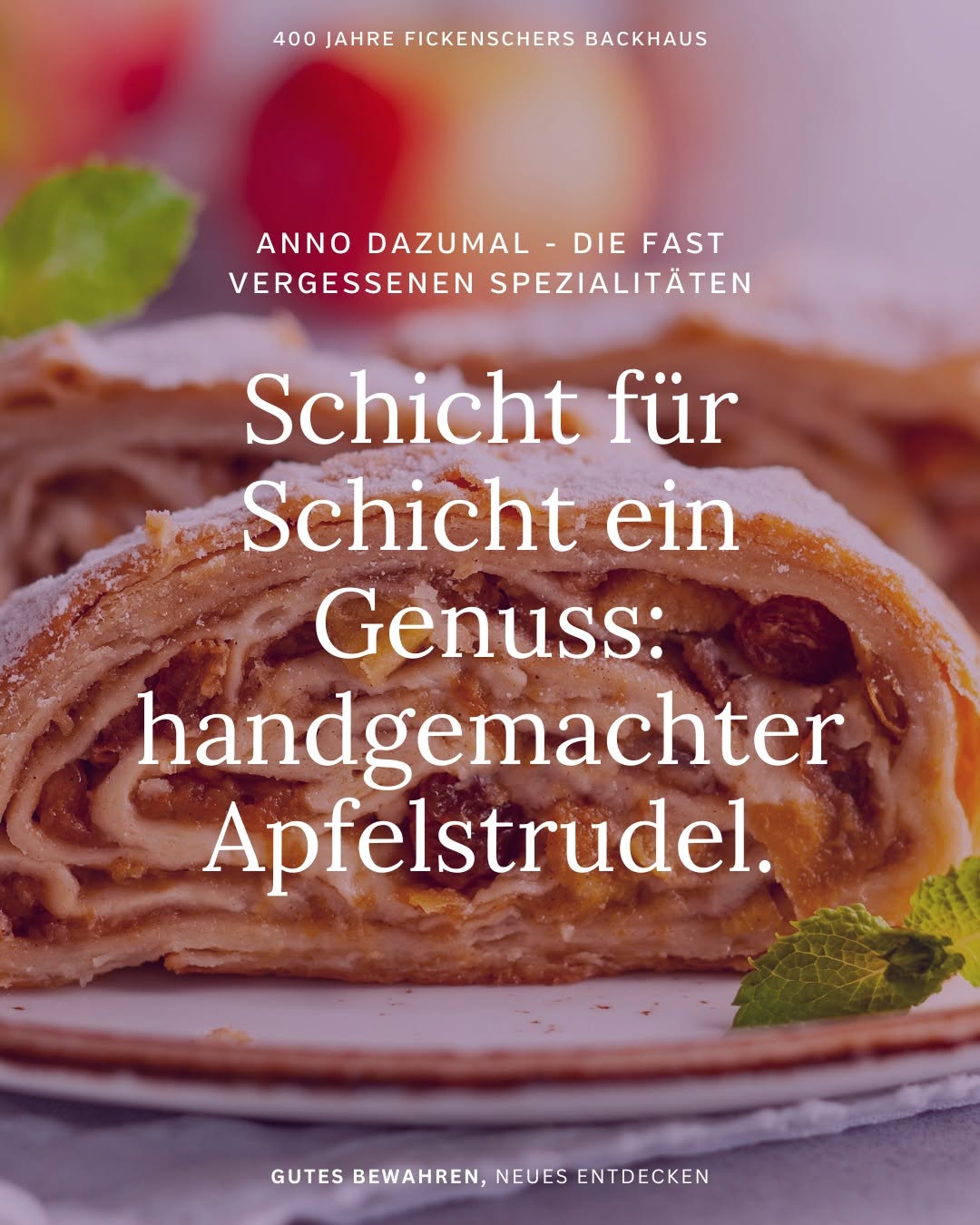 Vom Baum direkt in unseren Kuchen