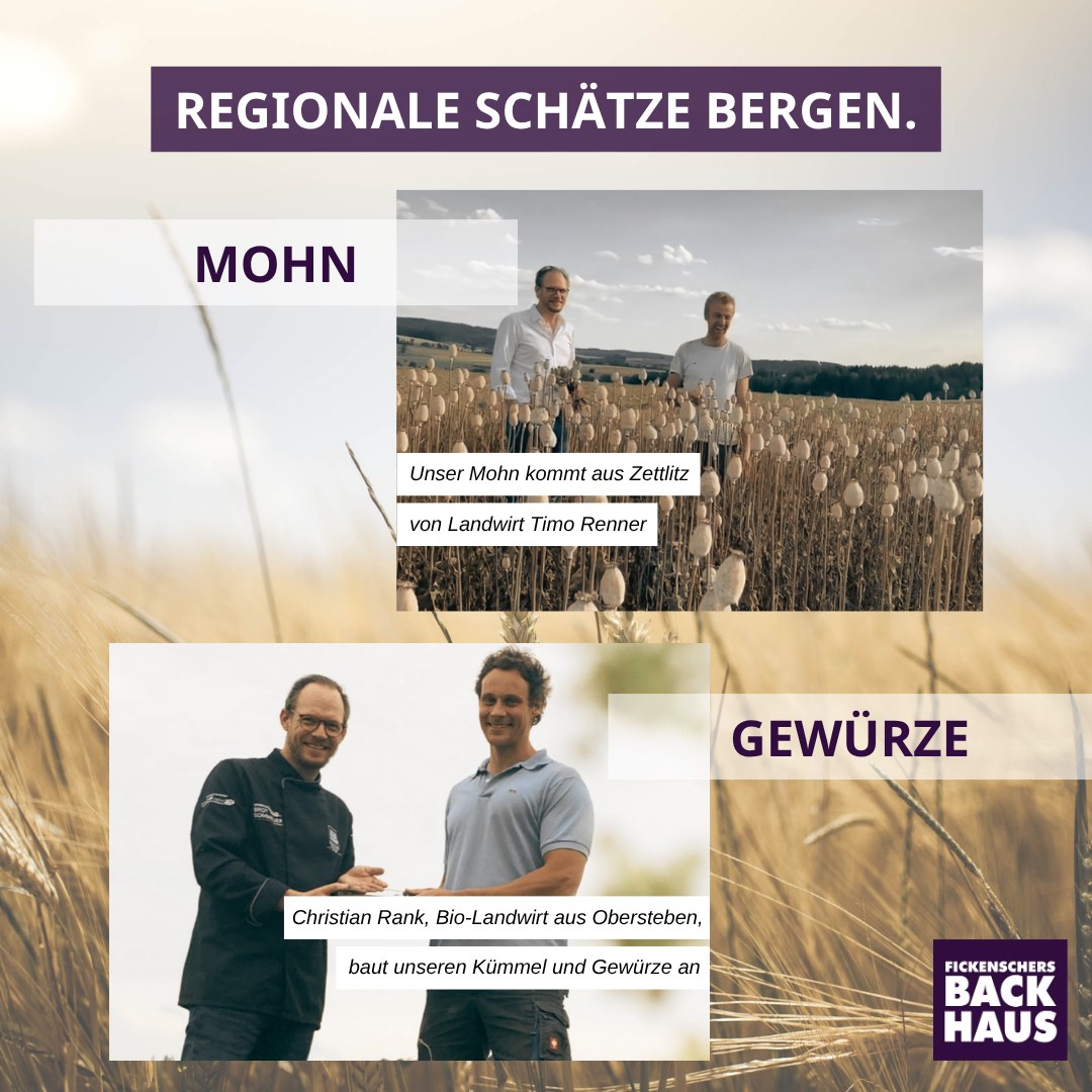 Mohn aus Zettlitz, Kümmel aus Obersteben